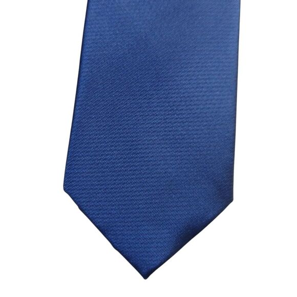 Van Heusen Kohl's Men's Cobalt  Blue Textured Tie - Picture 2 of 9